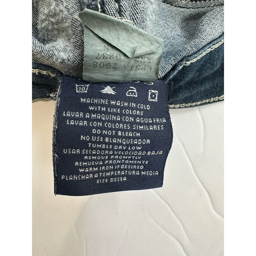 Vigoss Skinny Jeans Girls 12 Dark‎ Wash Stretch Denim Blue School 5-Pocket